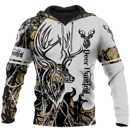 DEER HUNTING OUTSHINE CAMO 3D ALL OVER PRINTED SHIRTS FOR MEN AND WOMEN JJ051205 PL - Amaze Style™-Apparel