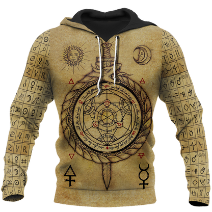 Alchemy 3D All Over Printed Shirts Hoodie JJ020101-Apparel-MP-Hoodie-S-Vibe Cosy™