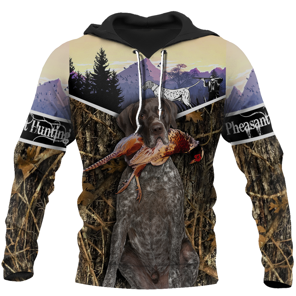 Pheasant Hunting 3D All Over Printed Shirts For Men And Women JJ110101 - Amaze Style™-Apparel