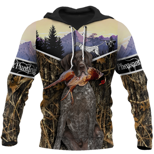 Pheasant Hunting 3D All Over Printed Shirts For Men And Women JJ110101 - Amaze Style™-Apparel