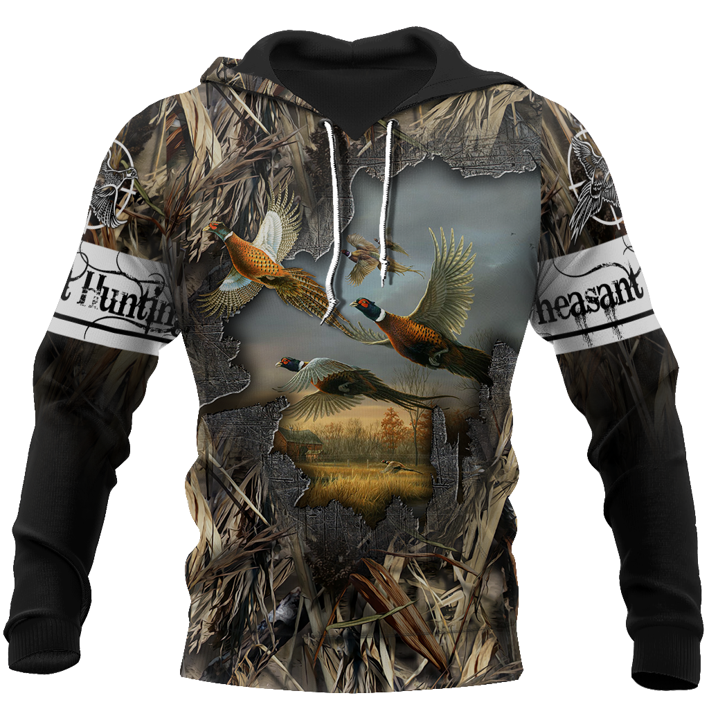 Pheasant Hunting 3D All Over Printed Shirts For Men And Women JJ170101 - Amaze Style™-Apparel