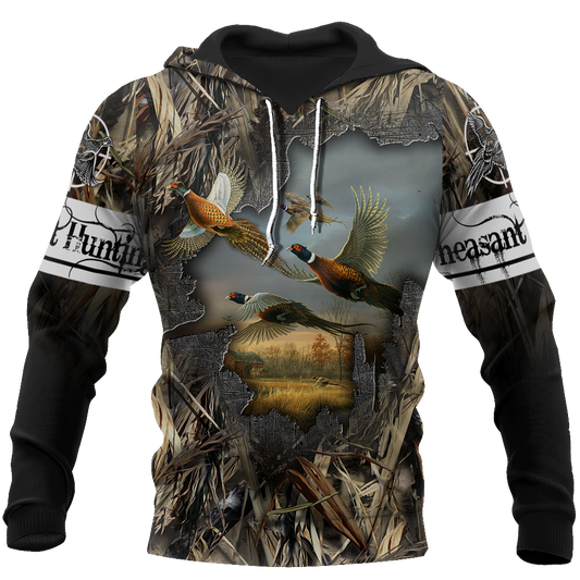 Pheasant Hunting 3D All Over Printed Shirts For Men And Women JJ170101 - Amaze Style™-Apparel