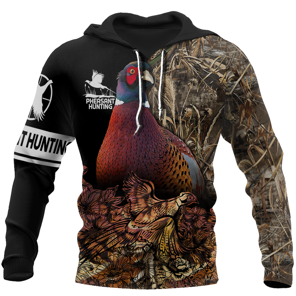 Pheasant Hunting 3D All Over Printed Shirts For Men And Women MP938 - Amaze Style™-Apparel