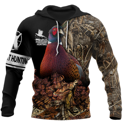 Pheasant Hunting 3D All Over Printed Shirts For Men And Women MP938 - Amaze Style™-Apparel