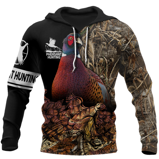 Pheasant Hunting 3D All Over Printed Shirts For Men And Women MP938 - Amaze Style™-Apparel