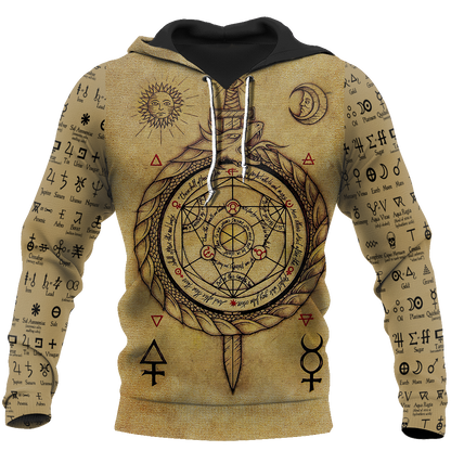 Alchemy 3D All Over Printed Shirts Hoodie JJ020103-Apparel-MP-Hoodie-S-Vibe Cosy™