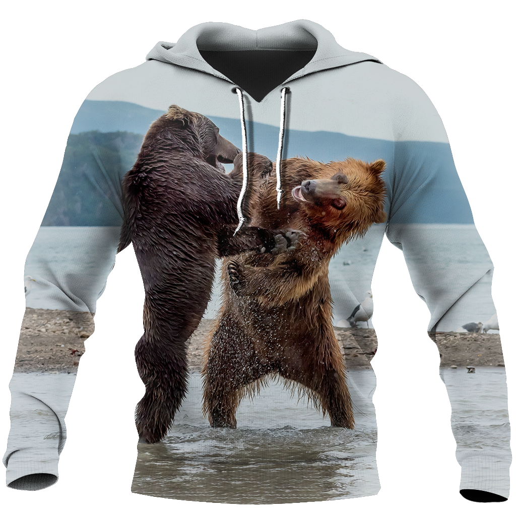 Love bear 3D all over printer shirts for man and women JJ251202 PL - Amaze Style™-Apparel