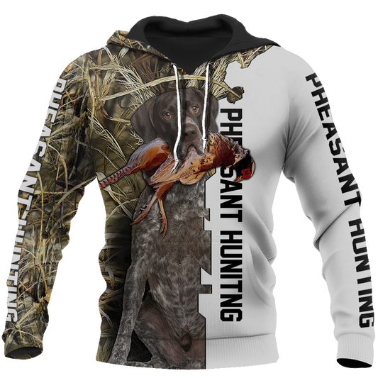 Pheasant Hunting 3D All Over Printed Shirts For Men And Women JJ140202 - Amaze Style™-Apparel