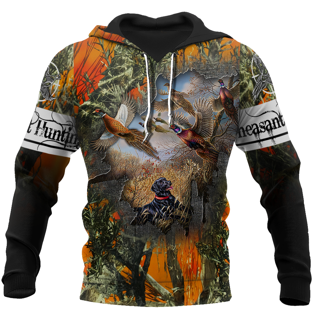 Pheasant Hunting 3D All Over Printed Shirts For Men And Women JJ170102 - Amaze Style™-Apparel