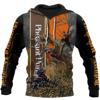 Pheasant Hunting 3D All Over Printed Shirts Hoodie For Men And Women JJ070102 - Amaze Style™-Apparel