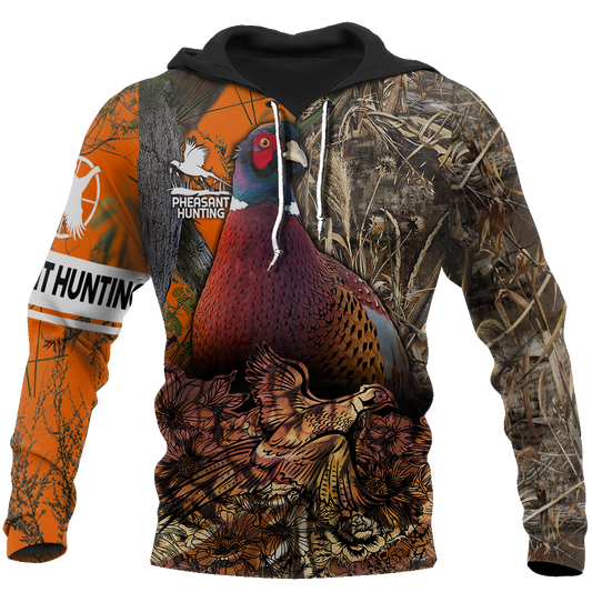 Pheasant Hunting 3D All Over Printed Shirts For Men And Women JJ130101 - Amaze Style™-Apparel