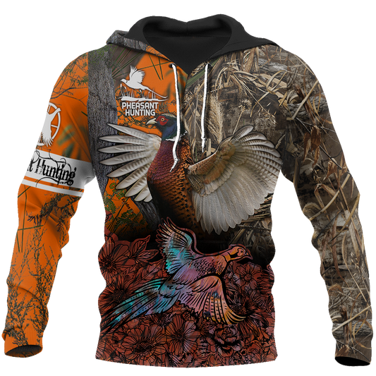 Pheasant Hunting 3D All Over Printed Shirts For Men And Women JJ050203 - Amaze Style™-Apparel