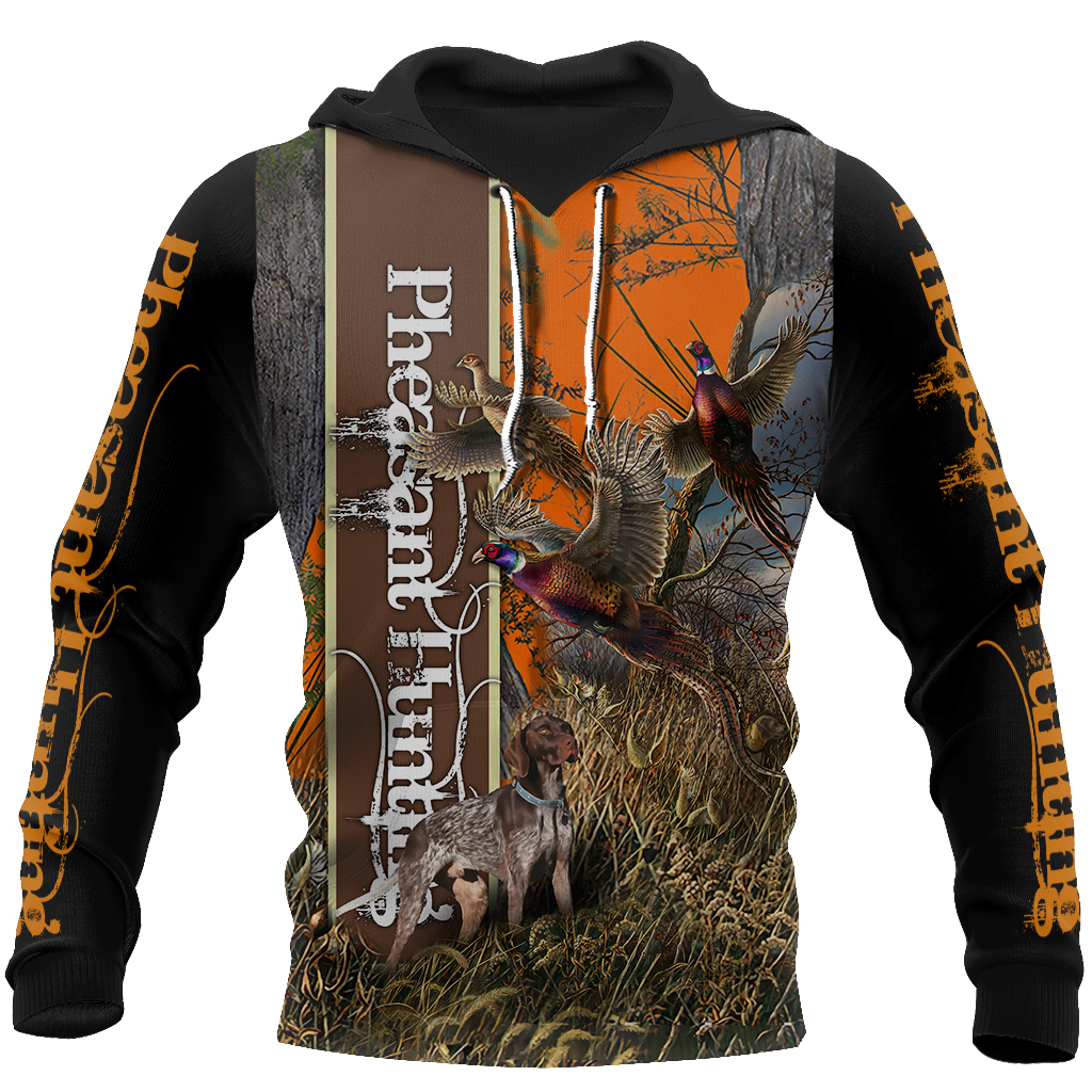 Pheasant Hunting 3D All Over Printed Shirts For Men And Women JJ100103 - Amaze Style™-Apparel