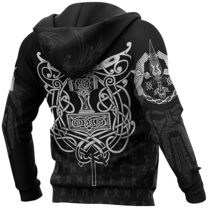 3D All Over Printed Raven And Odin version 1.0 - Amaze Style™-Apparel