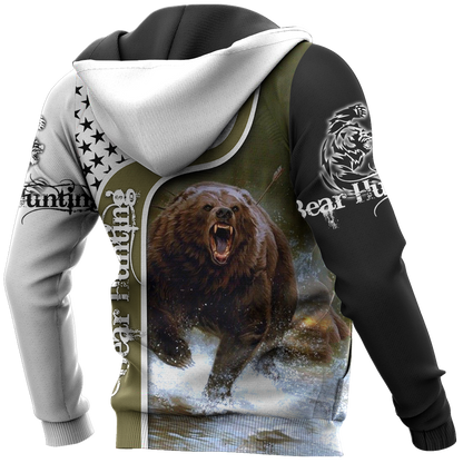 BEAR HUNTING CAMO 3D ALL OVER PRINTED SHIRTS FOR MEN AND WOMEN Pi041202 PL - Amaze Style™-Apparel