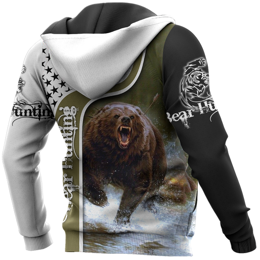 BEAR HUNTING CAMO 3D ALL OVER PRINTED SHIRTS FOR MEN AND WOMEN Pi041202 PL - Amaze Style™-Apparel