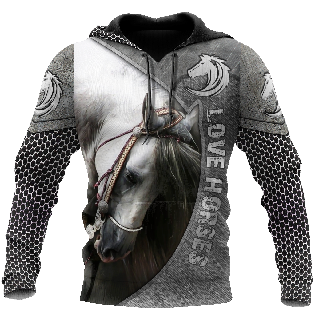 Love Beautiful Horse 3D All Over Printed Shirts MP12052001 - Amaze Style™-Apparel
