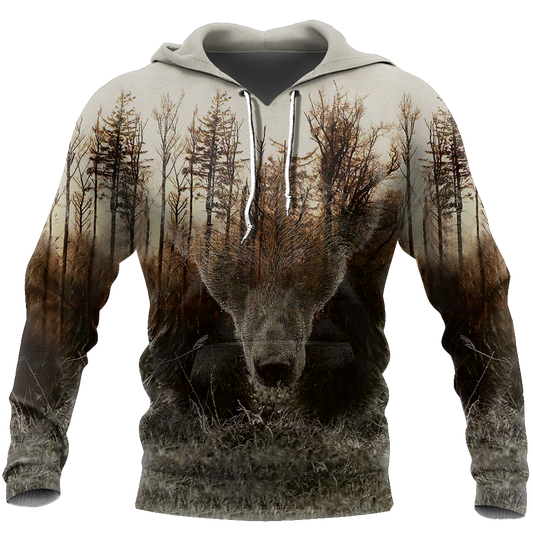 LOVE BEAR 3D ALL OVER PRINTED SHIRTS FOR MEN AND WOMEN TR071200 PL - Amaze Style™-Apparel