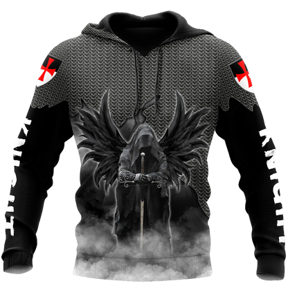 Knight 3D All Over Printed Shirts JJW08072002
