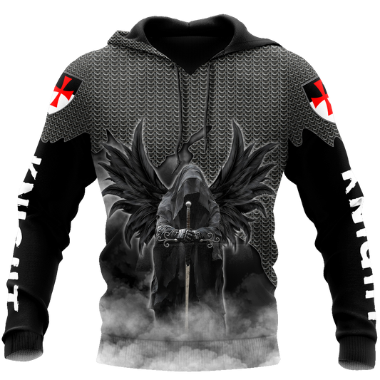 Knight 3D All Over Printed Shirts JJW08072002