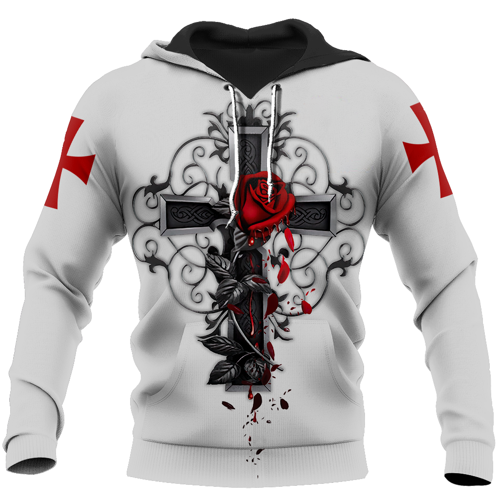 Knight God Jesus 3D All Over Printed Shirt Hoodie For Men And Women JJ250301 - Amaze Style™-Apparel