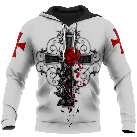 Knight God Jesus 3D All Over Printed Shirt Hoodie For Men And Women JJ250301 - Amaze Style™-Apparel