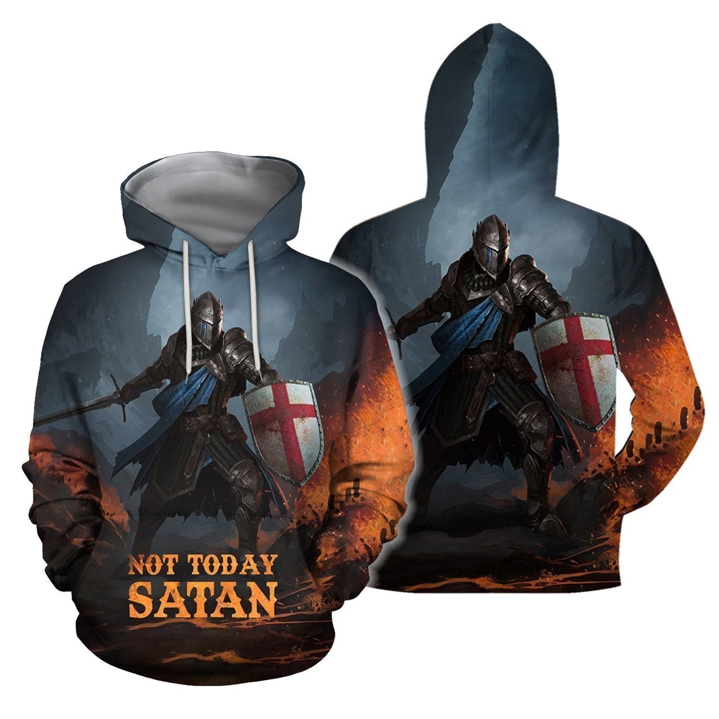 3D All Over Printed Knight Templar - Amaze Style™-Apparel