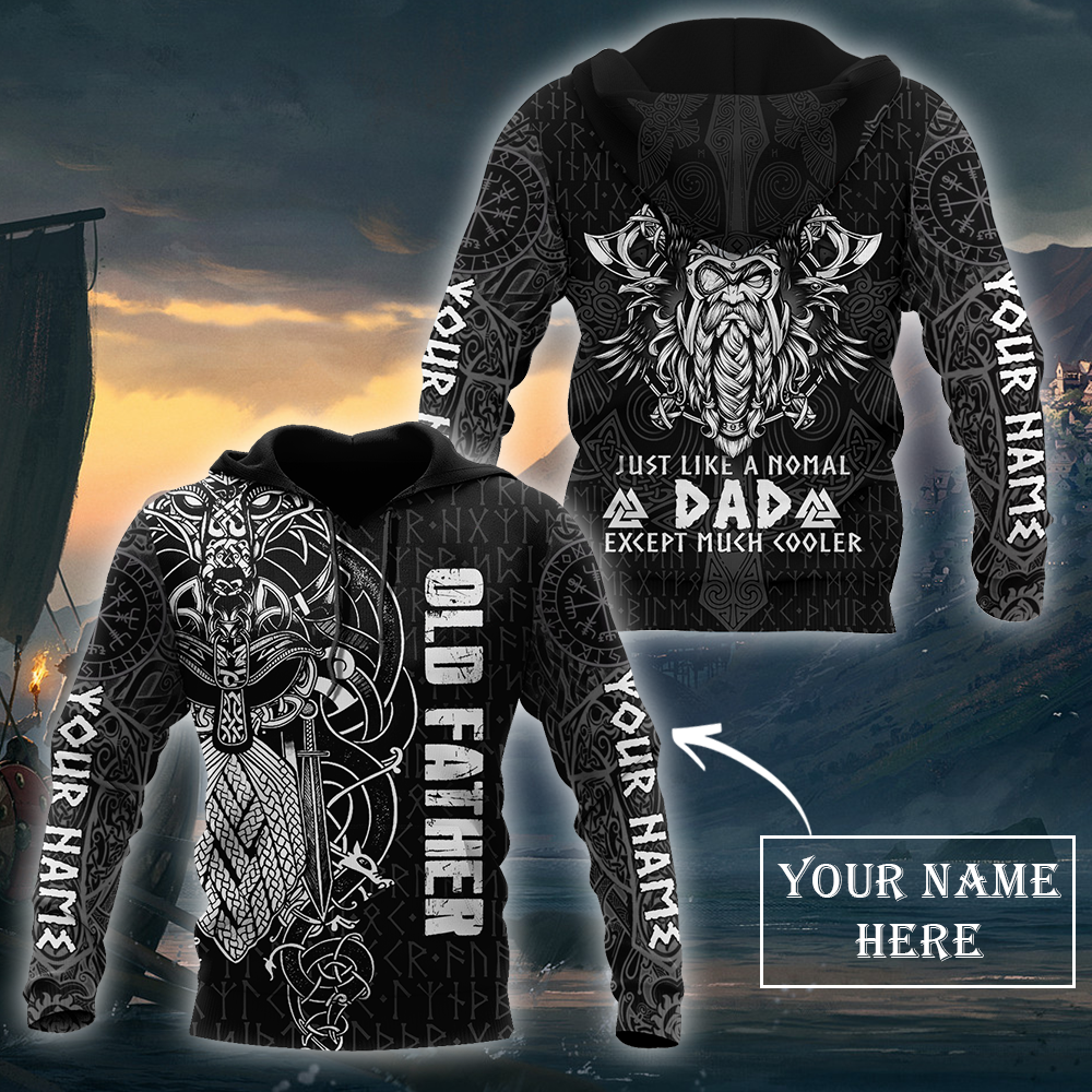 Customize Viking Dad All Over Print Shirts - Amaze Style™-Apparel