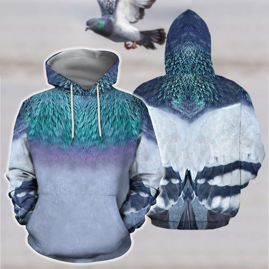3D All Over Printed Pigeon Shirts HP471 - Amaze Style™-Apparel