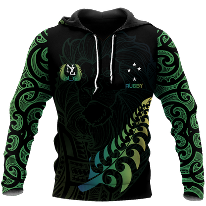 Aotearoa Tattoos New Zealand 3D Unisex Hoodie
