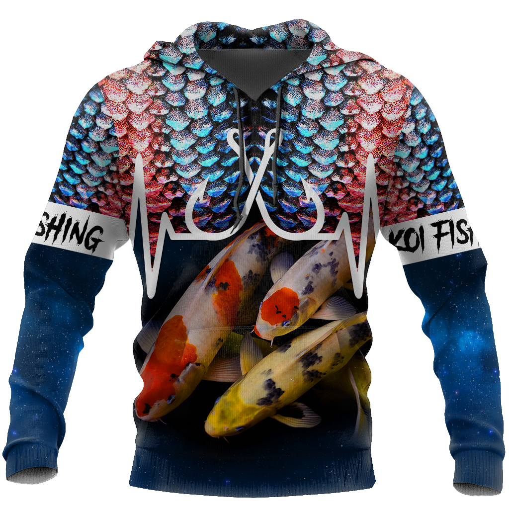 Koi Fishing Huk up 3D all over printing shirts for men and women TR110202 - Amaze Style™-Apparel