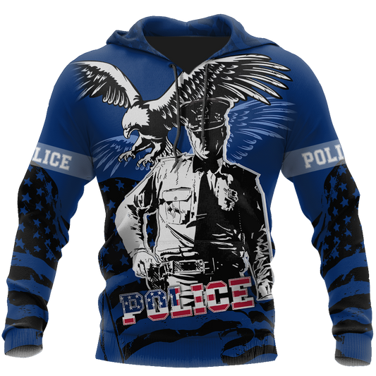 Police will still be there 3D over printed shirts TR110401 - Amaze Style™-Apparel