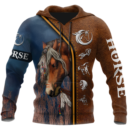 Love Horse 3D All Over Printed Shirts TR0705203-Apparel-MP-Hoodie-S-Vibe Cosy™