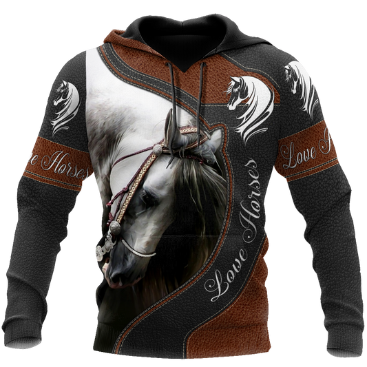 Love Beautiful Horse 3D All Over Printed Shirts JJ15052002 - Amaze Style™-Apparel