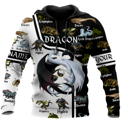Dragon 3D All Over Printed Shirts For Men and Women VP21102004