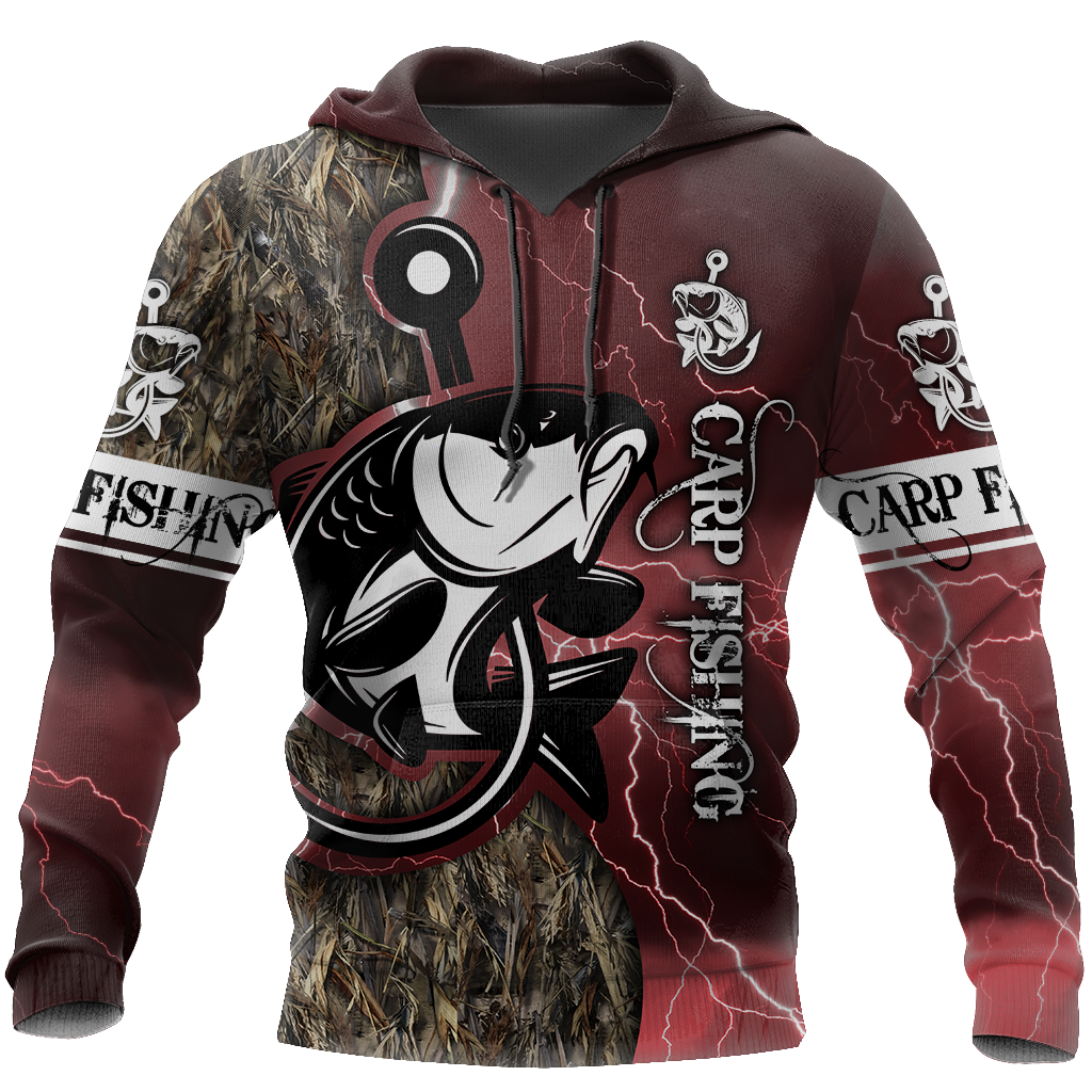 HC Best Carp fishing shirt - red version TR111102 - Amaze Style™-Apparel