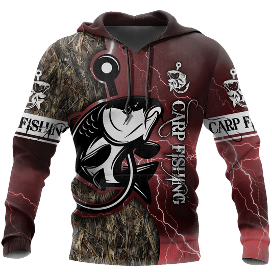 HC Best Carp fishing shirt - red version TR111102 - Amaze Style™-Apparel