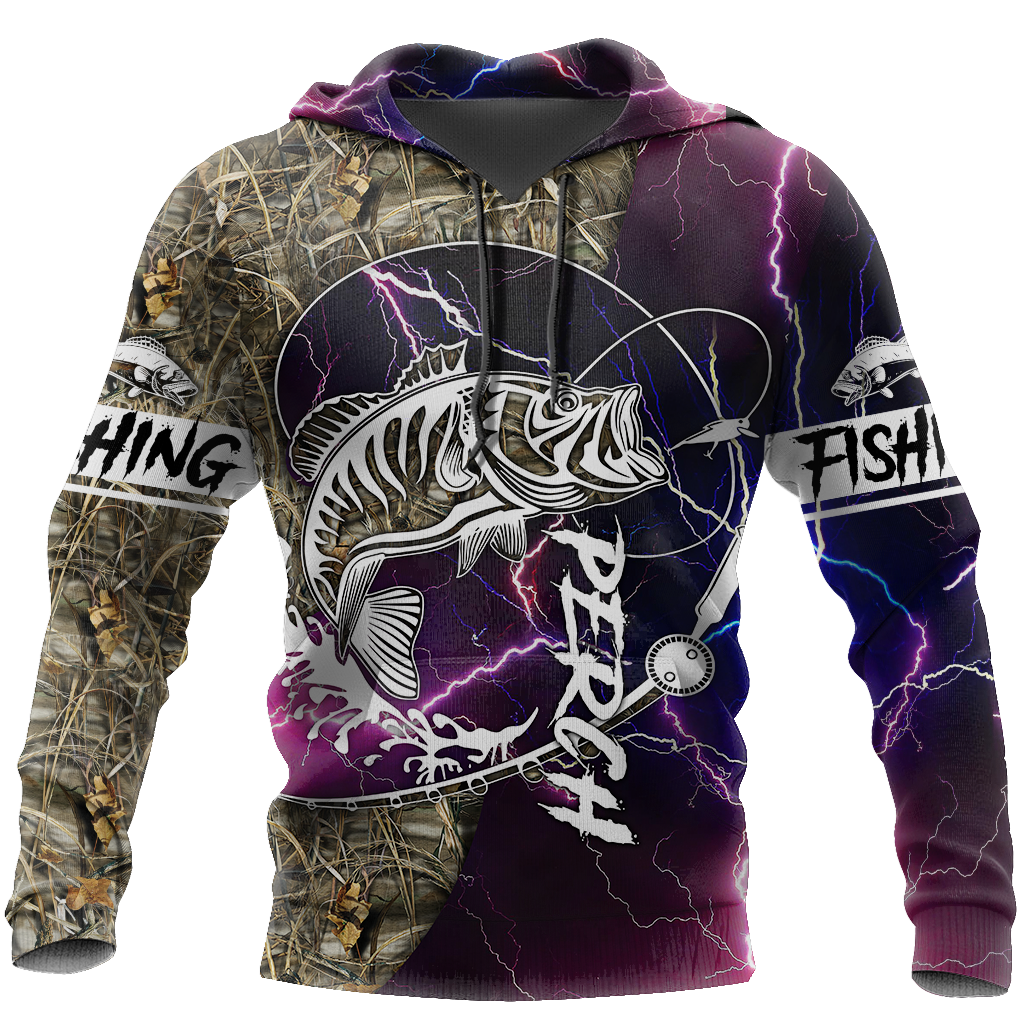 Perch Fishing huk up all Printing Shirts for men and women Trippy TR021203 - Amaze Style™-Apparel