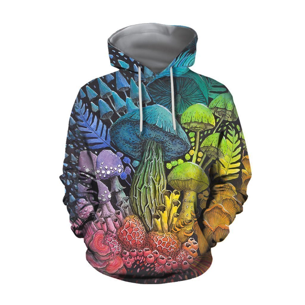 Mushroom Composition Beautiful DC Fashion - Amaze Style™-Apparel