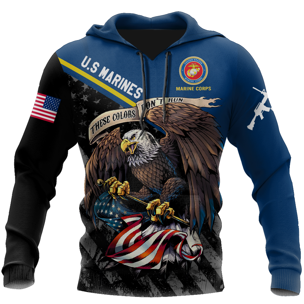 US Veteran Marine Corps 3d all over printed shirts for men and women Proud Military