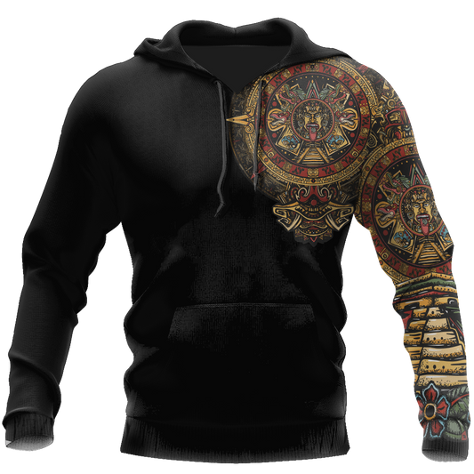 Mexico Aztec Sun Stone Tattoo - Amaze Style™-Apparel