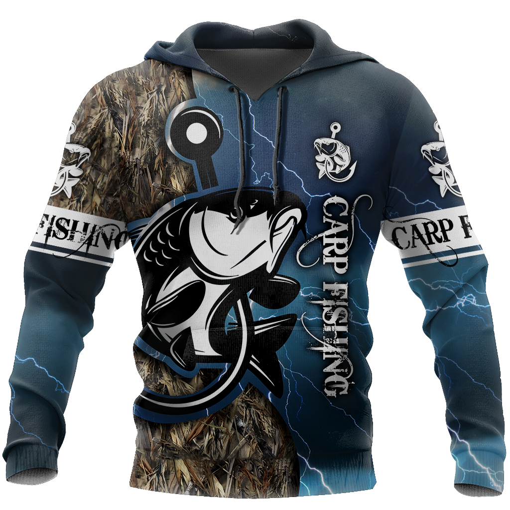 HC Best Carp fishing shirt - blue version TR111103 - Amaze Style™-Apparel