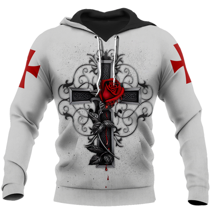 The Cross 3D All Over Printed Shirt Hoodie JJ020403 - Amaze Style™-Apparel