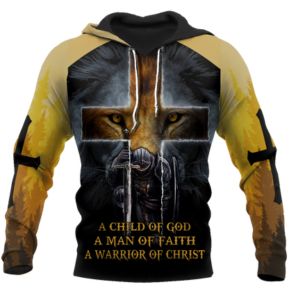 Knight God Jesus 3D All Over Printed Shirt Hoodie For Men And Women JJ240302 - Amaze Style™-Apparel