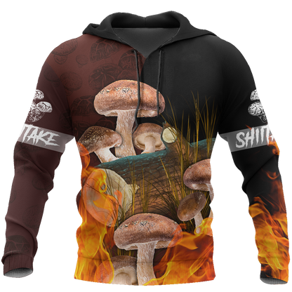 Beautiful Shiitake mushrooms 3D all over printing shirts for men and women TR0405201 - Amaze Style™-Apparel