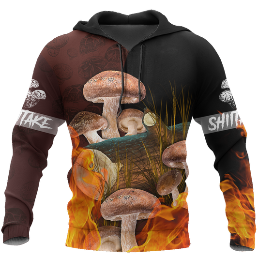Beautiful Shiitake mushrooms 3D all over printing shirts for men and women TR0405201 - Amaze Style™-Apparel