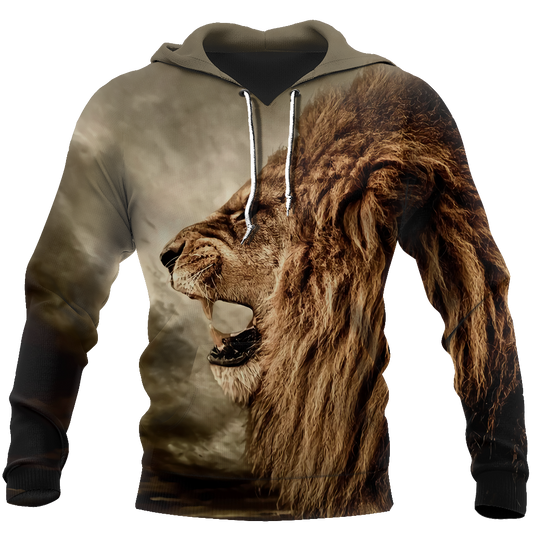 Lion Angry Printed 3D All Over DC031 - Amaze Style™-Apparel