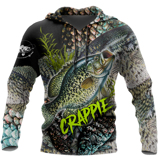 Crappie Fishing on skin 3D all over shirts for men and women TR061201 - Amaze Style™-Apparel