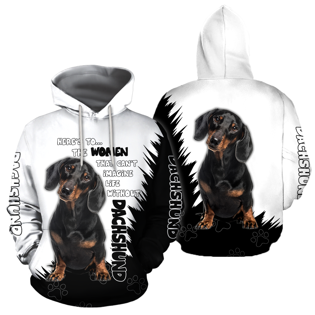 Dachshund Dog Lover 3D Full Printed Shirt For Men And Women Pi281209 - Amaze Style™-Apparel