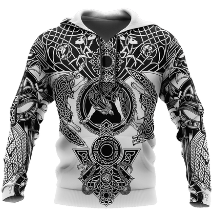 Viking Odin All Over Printed AM281003 - Amaze Style™-Apparel